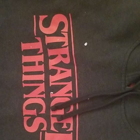 Stranger Things Black Hoodie Size L - Picture 3 of 9
